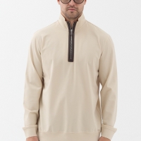 Orendahill Men's Half-Zip Stand Collar Sweatshirt