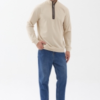 Orendahill Men's Half-Zip Stand Collar Sweatshirt