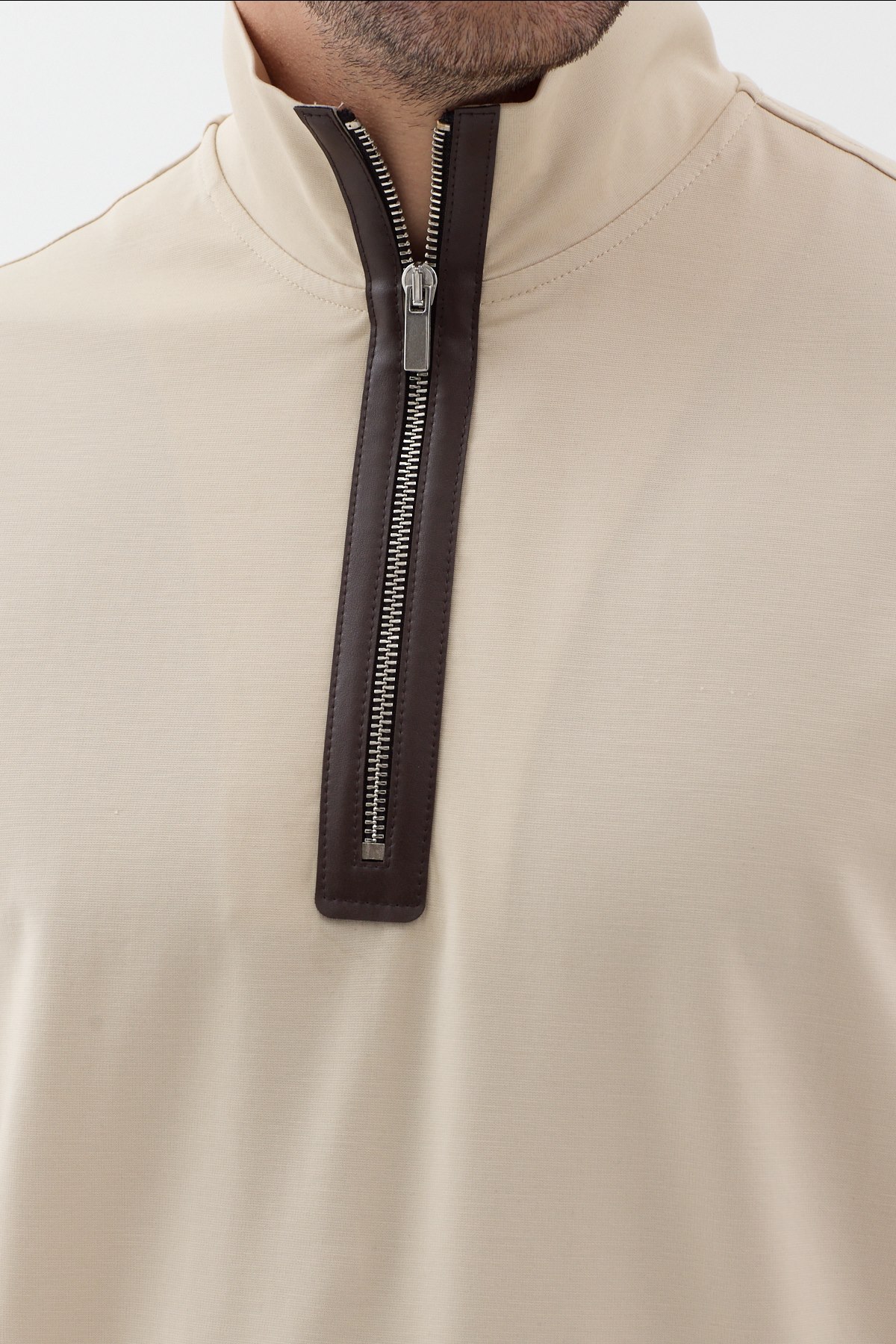 Orendahill Men's Half-Zip Stand Collar Sweatshirt