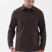 Orendahill Men's Long Sleeve Polo Shirt